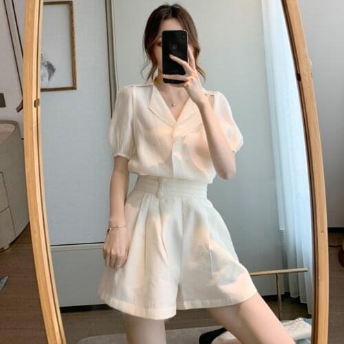 CMAZ Casual Clothing Sets For Women Shorts+Tops