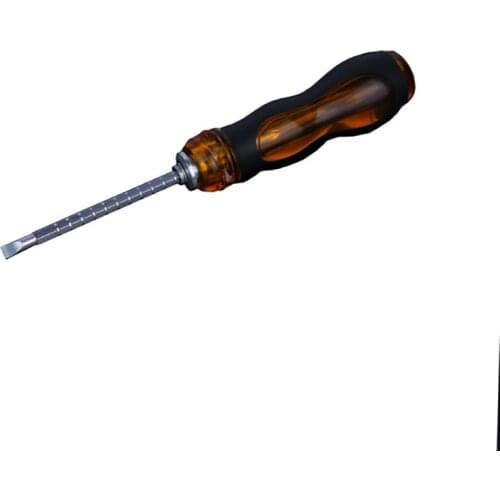 1pcs Dual-purpose Telescopic Screwdriver,Slotted Short Screwdriver Cross Magnetic Force Screwdriver Head Hand Screw Tool