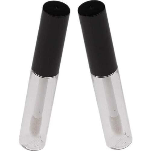 2 Pieces 1ml Clear Empty Lipstick Lip Oil Lip Gloss Tubes Lip