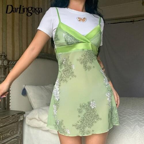 Летние шифоновые платья Darlingaga China At AliExpress