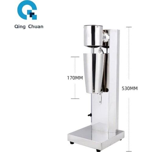 Milkshake Maker Electric Stainless Steel Smoothie Blender 110V 220V Household Soft Ice Cream Mixer