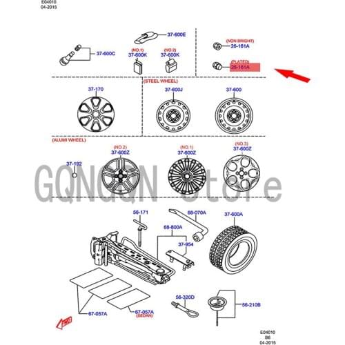 CAR tire nut without hole For dMo nd eoF ies taI-M axM az daR ang er tire screw anti-theft screw socket tool wheel nut