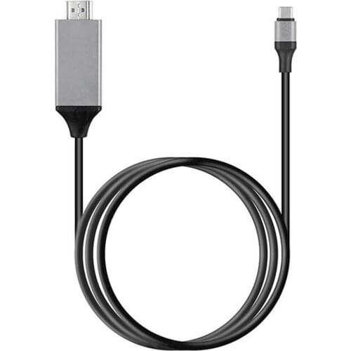 1.8M Type-C to HDMI-compatible Cables USB 3.1 to Male to Male for Samsung USB-C Cable Adapter Type C AV TV Adapter