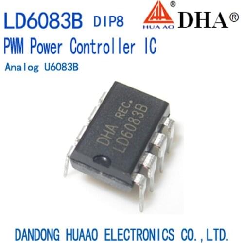 LD6083B U6083B PWM Power Controller IC ASIC DIP8