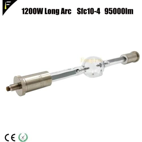 Long HMI1200 base SFc15.5 - M6 HMI 1200w 600hrs Life Metal halide lamp double ended Follow Spot Light Bulb Relacement hmi1200
