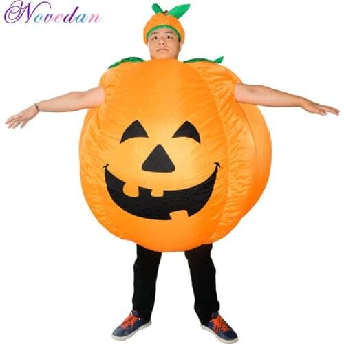 Inflatable Pumpkin Adult Funny Party Cosplay Pumpkin Costume For Women Men Bars Clubs Dance Party Inflatable Costume