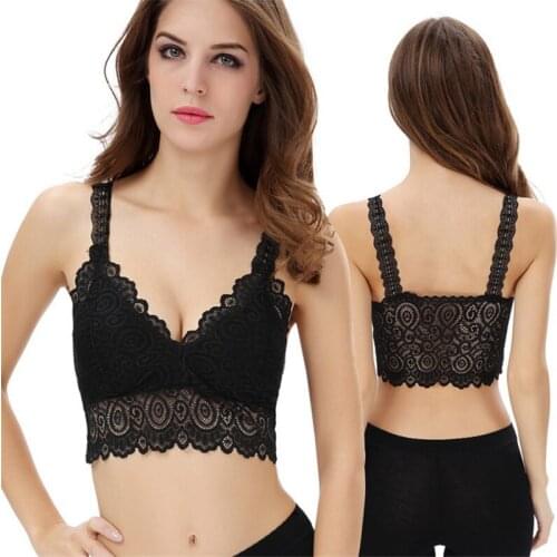 Underwear Woman Bottoming Vest Sexy Beauty Back Wrapped Chest Anti-glare Tube Top Bra Without Steel Ring Strap