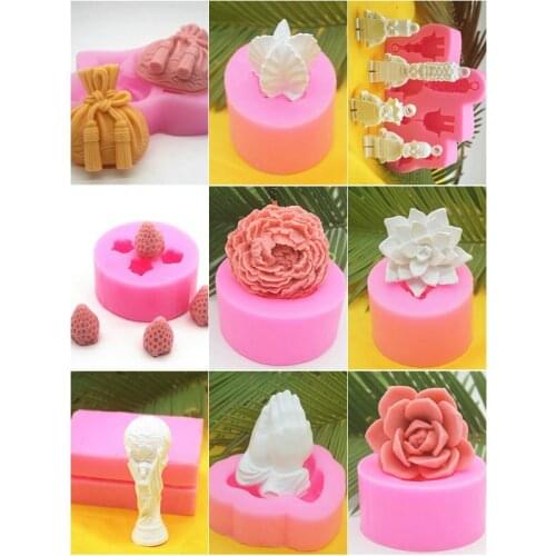 Wholesale/retail,free shipping,Aroma Gypsum Decoration silicone Chocolate Mold silica gel mould baking tools