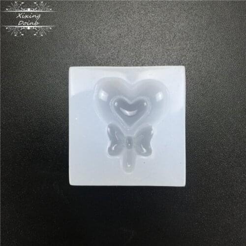 Resin mold DIY Mini silicone mold chocolate fudge cake decoration tool crystal drop glue making tool