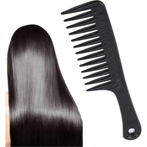 Grove Hairdressing Comb Heat Resistant Woman Wet Detangle Curly Hair Brushes Pro Salon Styling Tools Multi-color Optional