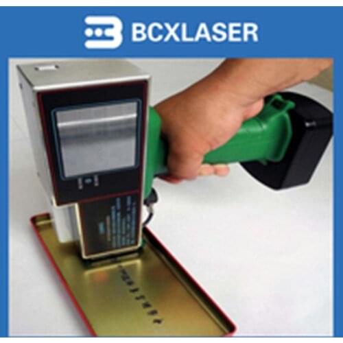 Handheld inkjet printer print date code for plastic bag with industrial inkjet printer