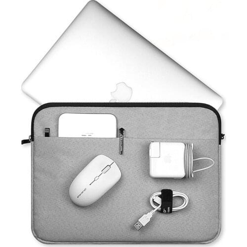 Cloth Tablet PC Waterproof Protective Case Notebook Soft Sleeve Liner Package Zipper Bag For iPad Macbook