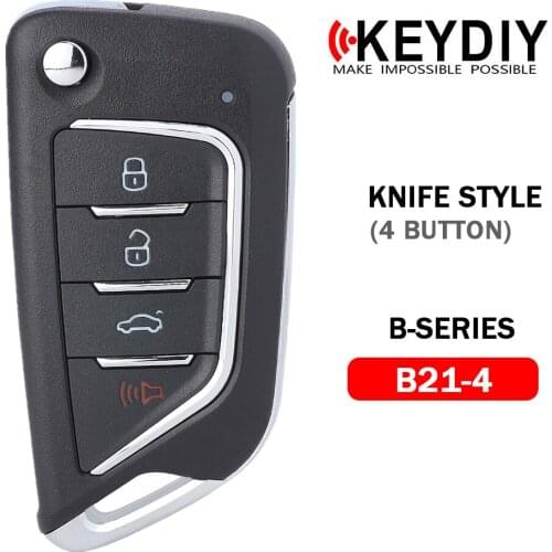 5/10pcs KEYDIY B Series 4 Buttons Universal Remote Control B21-4 Knife Style Car Key for KD X2/KD900/KD MINI Generator