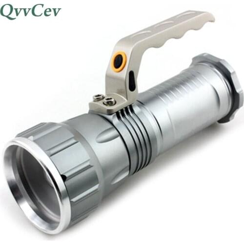 XML-T6 Long range LED Flashlight Portable Searching Caving Light flash light Torch High Power Searchlights for Hunting