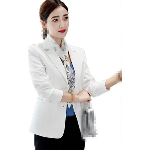 ZG1087 2020 spring and autumn women new fashion casual slim long sleeve Blazers coat cheap wholesale