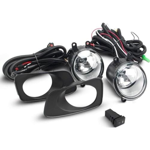 Car Front Fog Lights Daytime Running Light Fog Lamps for Toyota Corolla Axio 2007-2011 Car Accessories