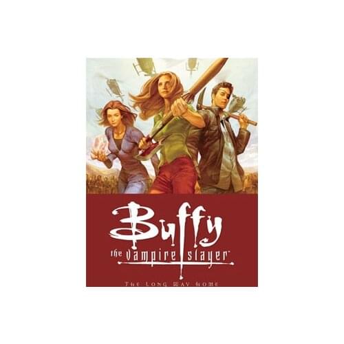 Buffy Comic Book cover Locket Necklace Bronze tone jewelry the vampire story B0948