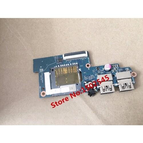 Free Shipping Genuine Original Laptop USB Interface Board For HP 14-BP 14-BP031TX 14-BP032TX USB Board Audio Board DAG71TB16DD
