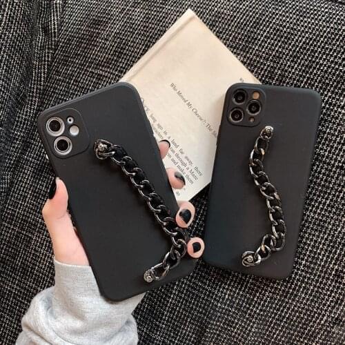 HOT Look Bracelet Chain Soft TPU Phone Case for OPPO A9 A5 A53 A32 A31 A73 2020 A92 A72 A93 A91 A52 A12 A3S AX7 Find X2 Neo Lite