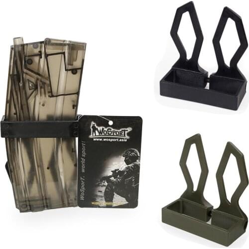 Tactical Molle Vest Accessory Rifle Gun Magazine Pouch Case Adjustable Quickly Adaptor Loading Folder For Military Outdoor