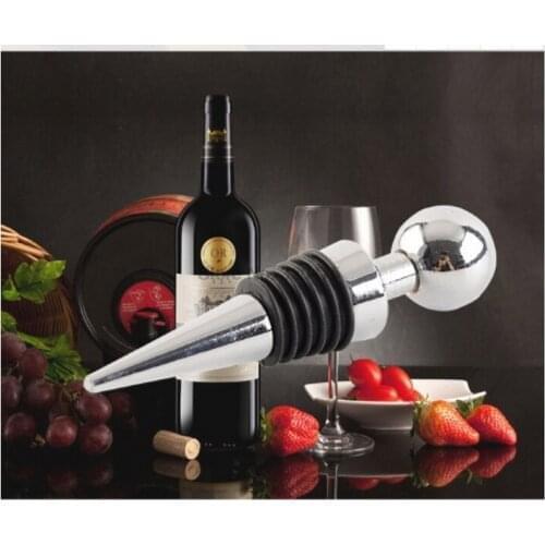 DHL 500pcs high quality zinc alloy or ABS Bottle Stopper Wine Storage Twist Cap Plug Reusable Vacuum Sealed