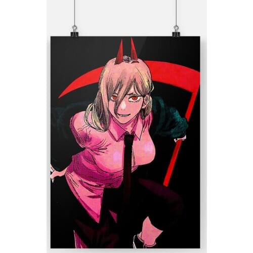 Power Chainsaw Man anime canvas painting decor wall art pictures bedroom study home living room decoration prints poster