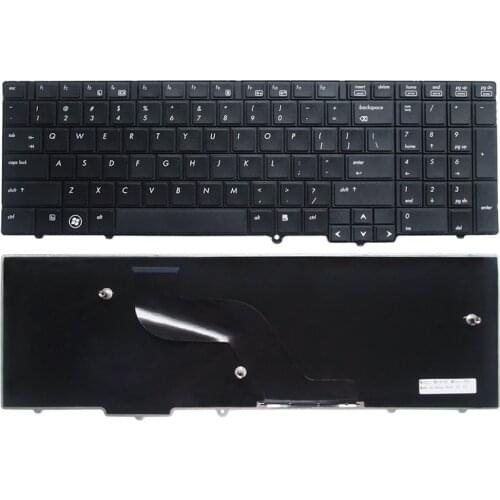 GZEELE New English keyboard For HP for Probook 6540B 6545B 6550B 6555B 6540 6545 US laptop notebook keyboard Hot selling! BLACK