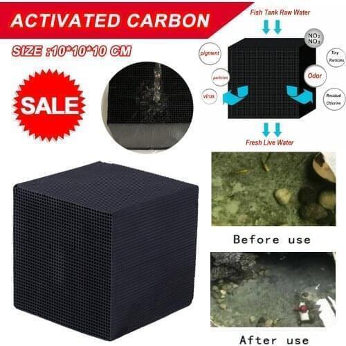 Eco-Aquarium Water Purifier Cube 10X10CM Ultra Strong Filtration & Absorption 2