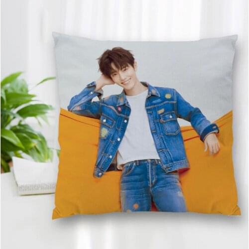 Hot Sale Custom Decorative Pillowcase Actor Sean Xiao Square Zippered Pillow Cover Best Nice Gift 20X20cm 35X35cm 40x40cm