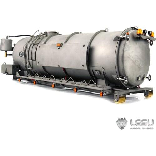 LESU Metal Vacuum Tank for 1/14 RC Roll on/off Dumper Truck DIY Model Tractor TH17917