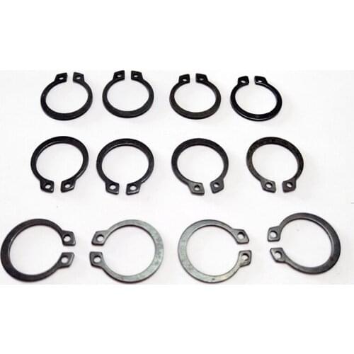 M10 - M55 Circlips for shaft type A 65 manganese steel shaft retaining ring Bearing retainer circlip M8 M12 M20 M30 M36