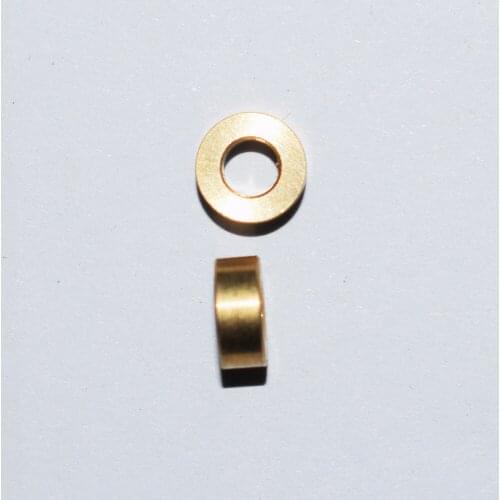 10/100pcs 6x3mmhole Brass bushings/metal bearings/diy toy part/technology model parts/rc car robot parts/baby toys 63B