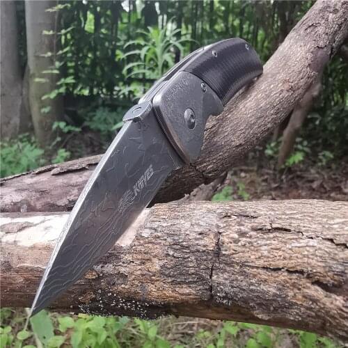 Multi-purpose Diving Folding Blade Knife 8Cr13 Tactical Knives - Good for Hunting Camping Survival Outdoor and Everyday Carry