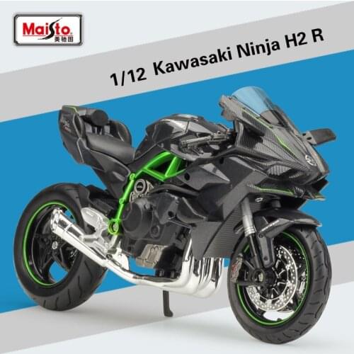 Maisto 1:12 Kawasaki Ninja H2r Simulation Model Motorcycle