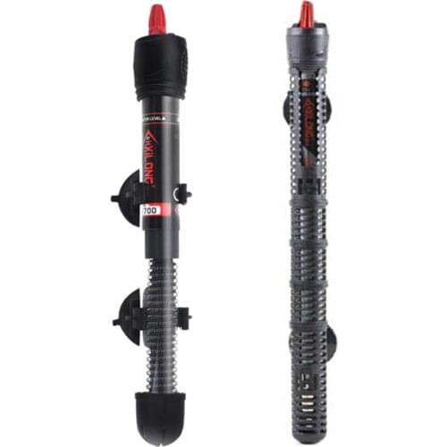 Aquarium Heating Rod Automatic Thermostat Temperature Glass Water Heater with Protective Case Fish Tank Accessory 100W 200W 300W