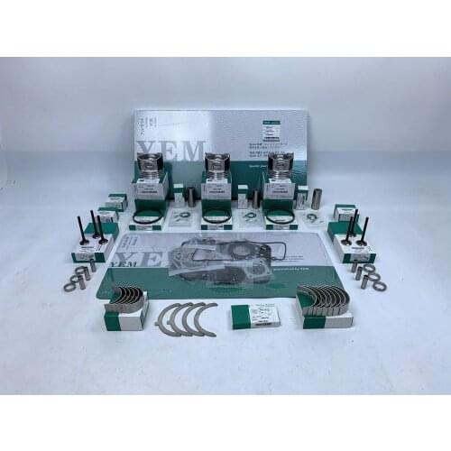 New Aftermaket Engine Part D905 Engine Rebuild Kit With Piston Ring Bearing Valves Overhual Gasket Set For Kubota