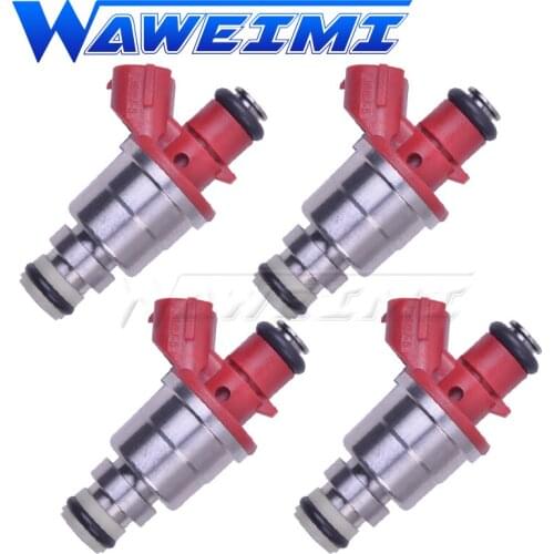 WAWEIMI 4pcs Brand new Fuel Injector JSEJ-5 Tested High quality fuel injector for car replacement nozzle