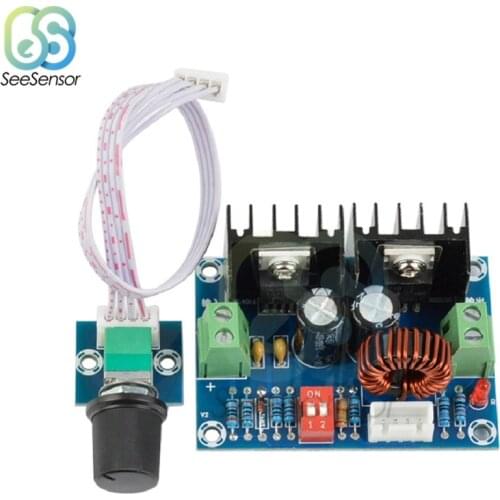 200W XL4016 DC-DC Max 8A Step Down Buck Converter 4-40V To 1.25-36V Adjustable Power Supply Module LED Driver for Arduino