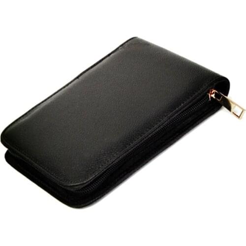 Pen Case Schoolbag Pen Pencil Case Leather Case For 12 Pen K20