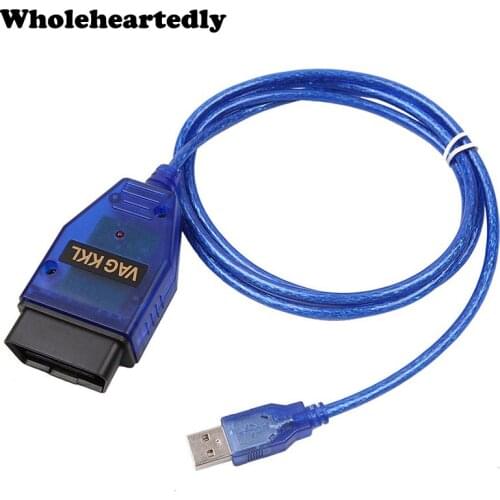 USB VAG-COM 409.1 Vag Com 409Com vag 409 kkl OBD2 USB Diagnostic Cable Scanner Scan Tool Interface For VW Audi Seat Volkswagen