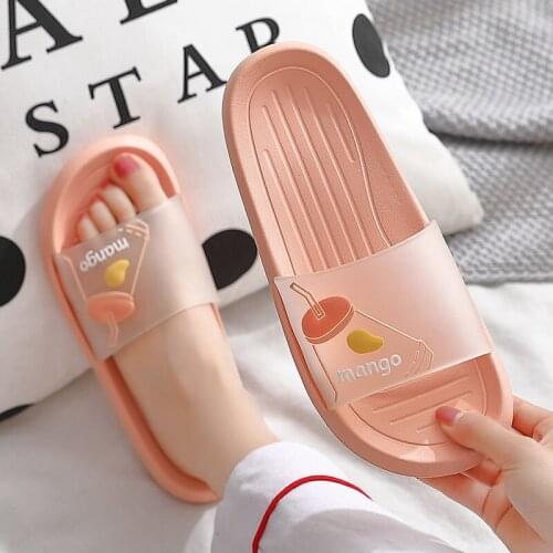 Slippers mens home household antiskid bathroom bath lovers cartoon slippers womens house slippers man shoes funny slippers