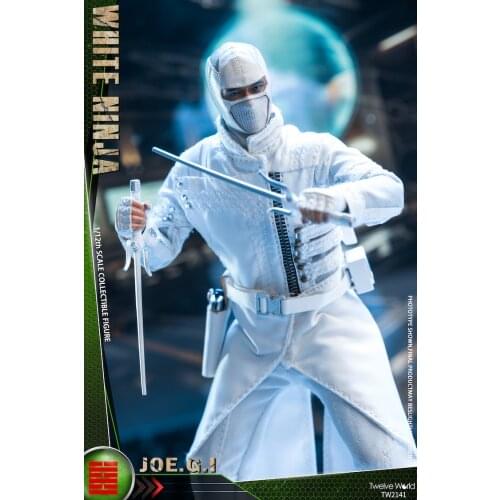 TWTOYS 1/12 White Ghost TW2141 Ninja Movable 6-inch Doll Special Force Soldier