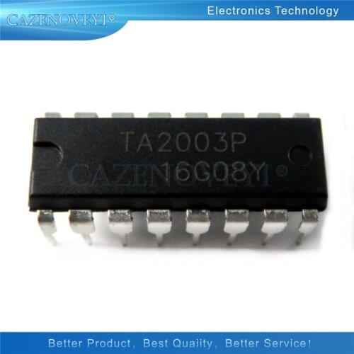 10pcs/lot TA2003AP TA2003P TA2003 DIP-16 In Stock