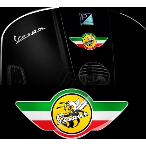 3D Fender Sticker Italy Decal Case for Vespa GTS LX LXV Sprint Primavera 50 125 250 300 GTS 300ie S 50 Sprint 50