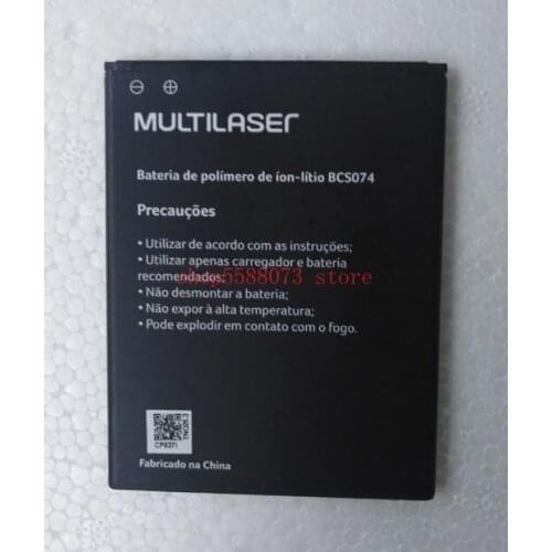 2500mAh 3.8V Battery For MULTILASER BCS074 Mobile Phone Batterie Bateria Replace Parts