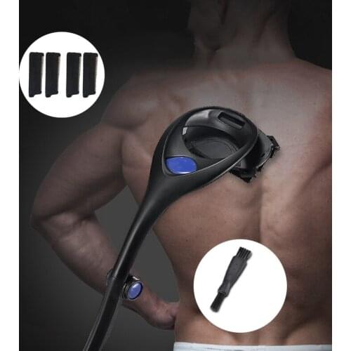 Men Back Shaver Hair Shaver Foldable Trimmer Body Leg Long Handle Removal Razors Brazil Free Fast Shipping Dropshipping