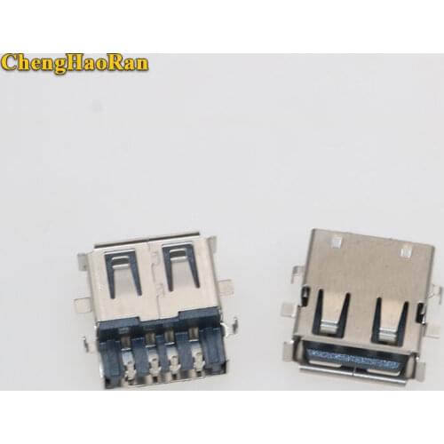 ChengHaoRan 1pcs 90-degree 4 Feet 2.0 USB female Jack Notebook Connector for Laptop for ASUS for Lenovo for Samsung etc