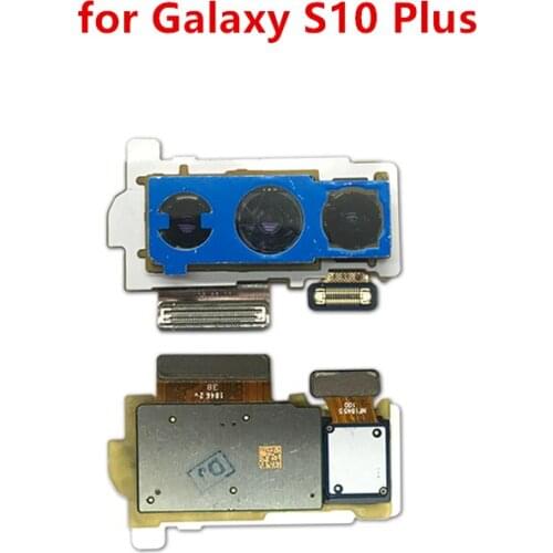 For Samsung Galaxy S10 Plus Back Camera Big Rear Main Camera Module Flex Cable Assembly Replacement Repair Parts