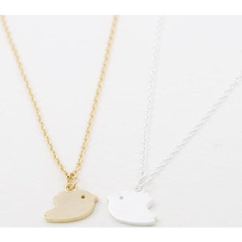 Little Sparrow Necklace Jewelry pendant for women choker chain necklace charm jewelry Gold and Silver