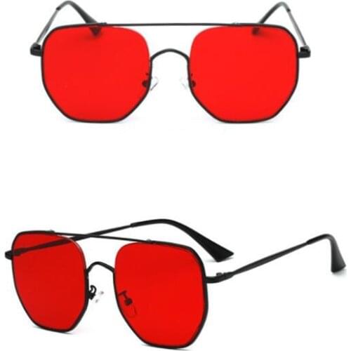 Fashion Square ocean piece sunglasses new star trend hollow sunglasses irregular glasses man sun glasses women glasses